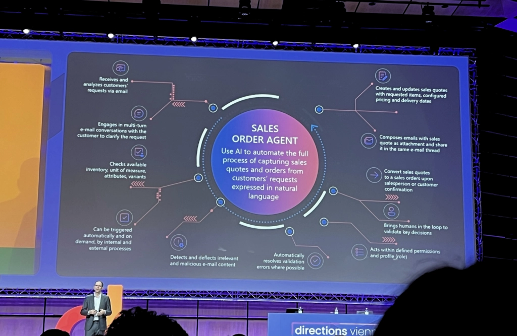 Sales Order AI Agent presented at Directions EMEA 2024