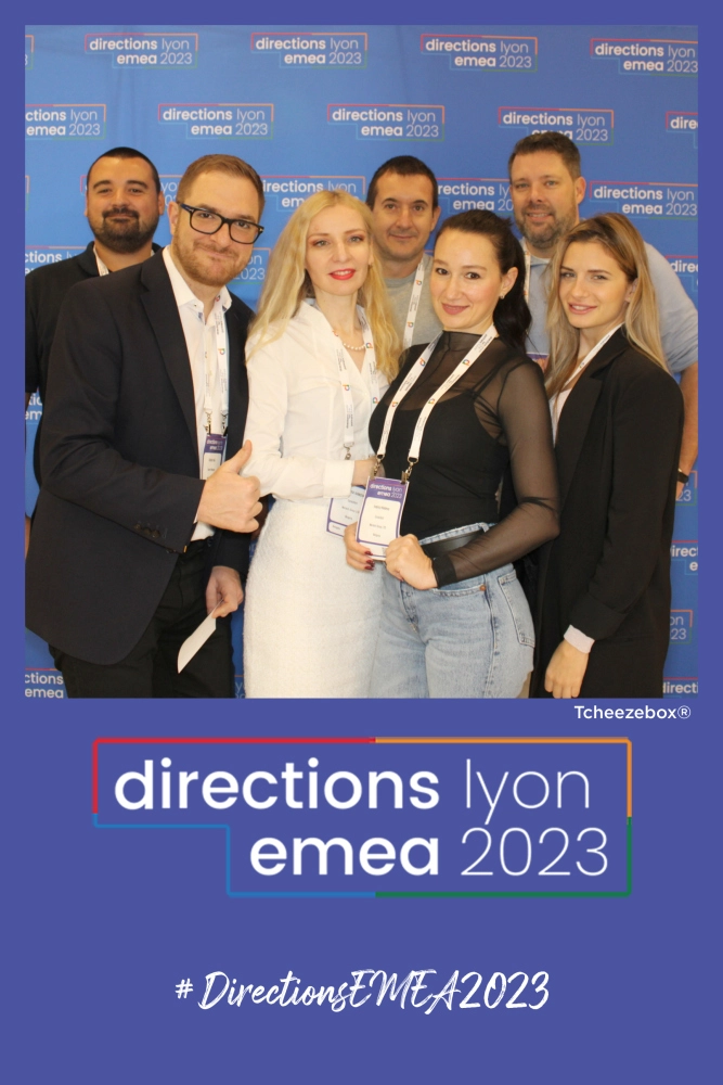 NavTech's team at Directions EMEA 2023