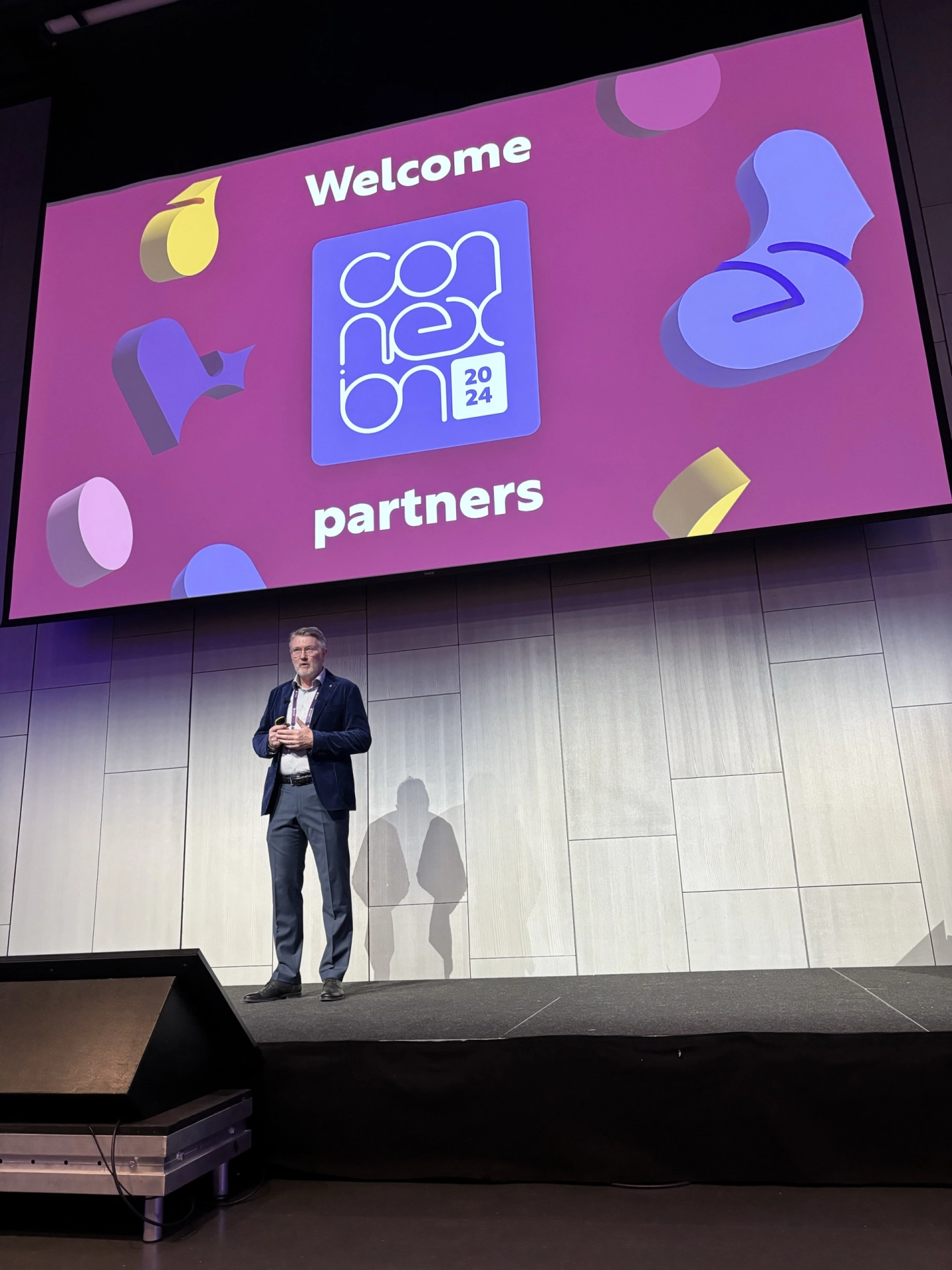 Kristjan Johannsson, General Manager of LS Retail welcomes all partners on ConneXion Partner Day