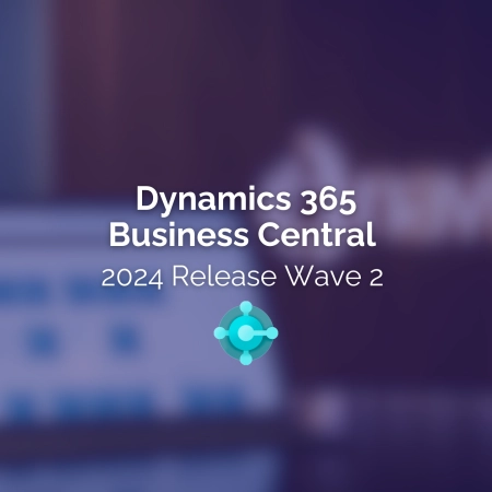 Dynamics 365 Business Central 2024 Release Wave 2 Plan