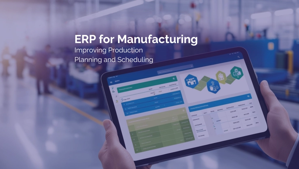 ERP for Manufacturing: Improving Production Planning and Scheduling